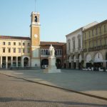 Platz "Vittorio Emanuele II" in Rovigo